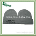 2013 Custom Free Knitted Embroidered Beanies Hat